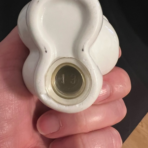 White and Black Body Figurine Salt and Pepper Shakers - Picture 6 of 8